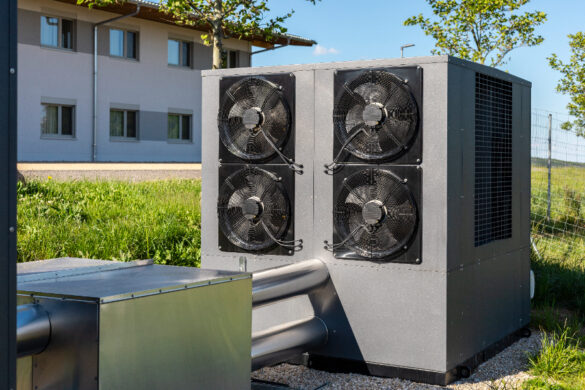 Des pompes à chaleur installées pour un endroit de 150 m²